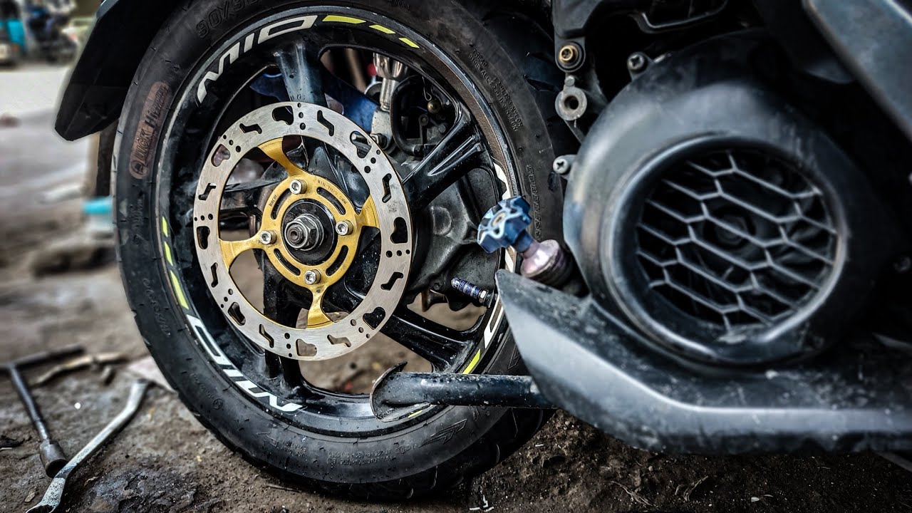 Mio i 125 convert to reardiscbrake