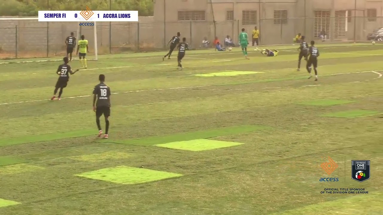 SEMPER FI 0 : 1 ACCRA LIONS - 2025/26 ACCESS BANK DIVISION ONE LEAGUE -  HIGHLIGHTS