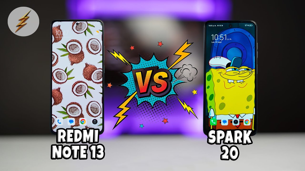 Redmi Note 13 VS Tecno Spark 20 | ¿Cuál es el Mejor? Comparativa Completa | Top Pulso