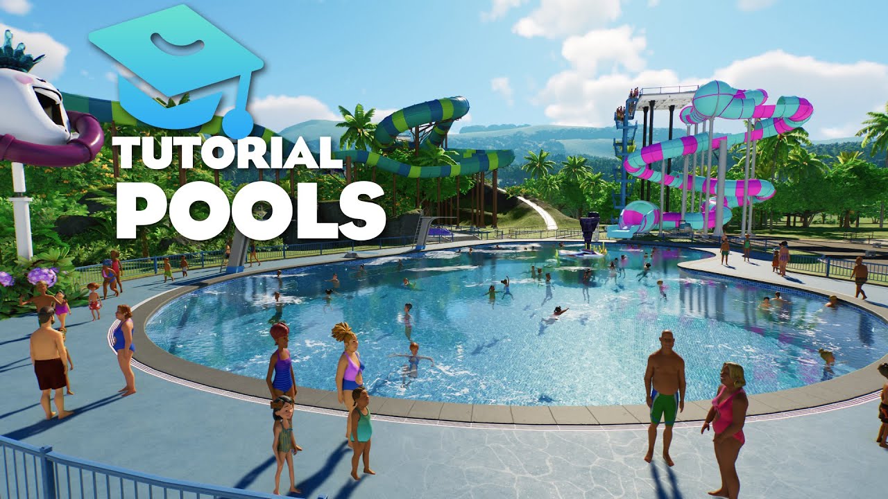 ALL about POOLS in Planet Coaster 2 Tutorial