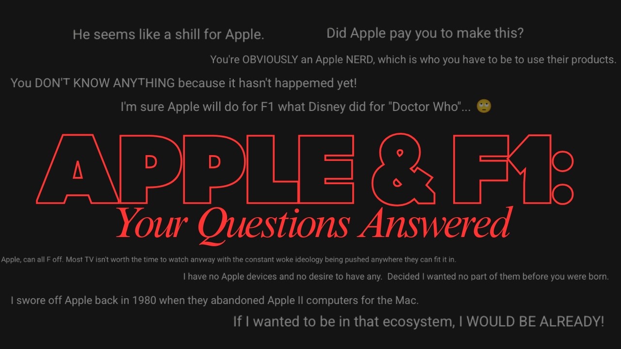 Apple & F1: Your Questions Answered