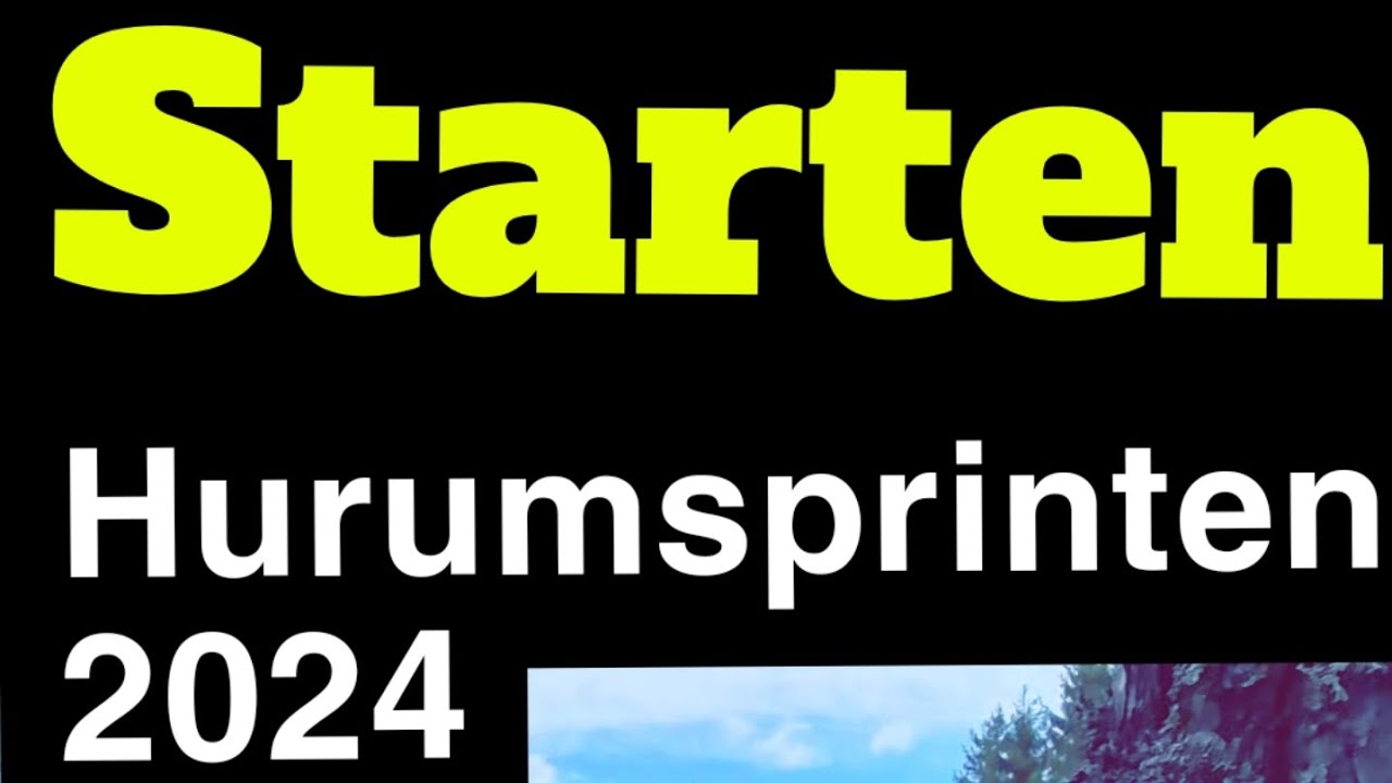 Hurumsprinten 2024 