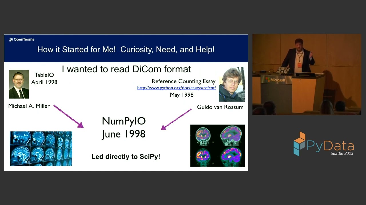 Travis Oliphant - Keynote | PyData Seattle 2023