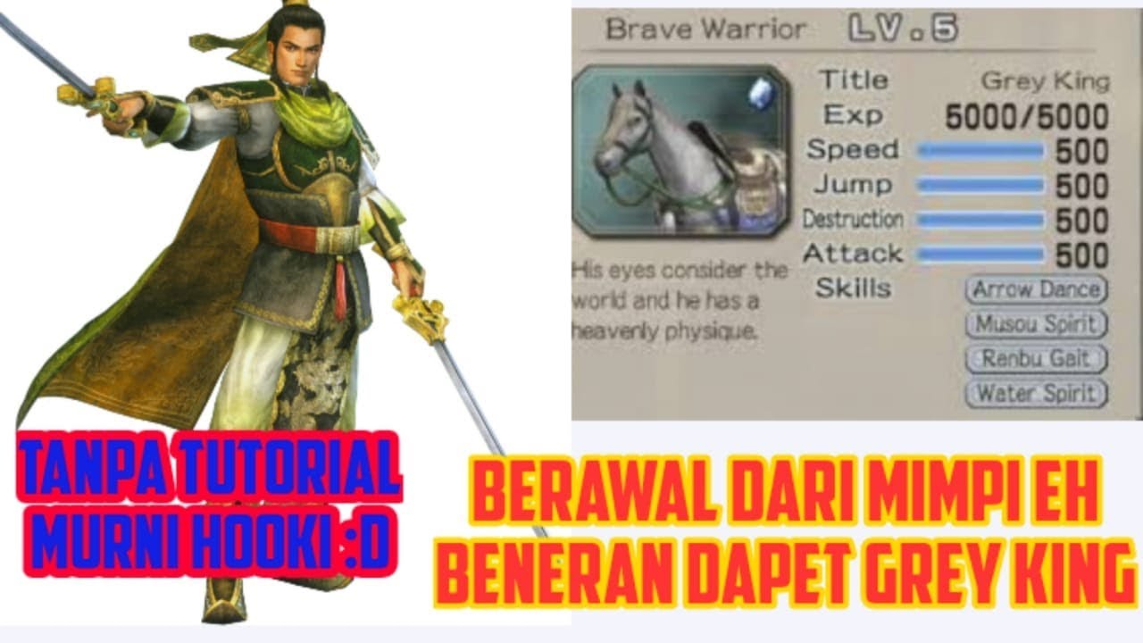 Dynasty Warrior 6 (PS2,PC) : Akhirnya Dapet Juga Grey King, cara Unlock Grey King!