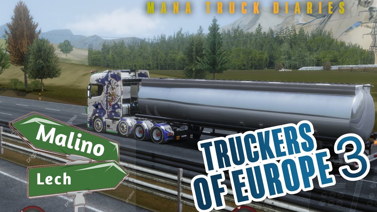 Truckers of Europe 3 delivery oil tanker to lech #toe3 #toe3update #ets2 #ets #truckersofeurope3 
