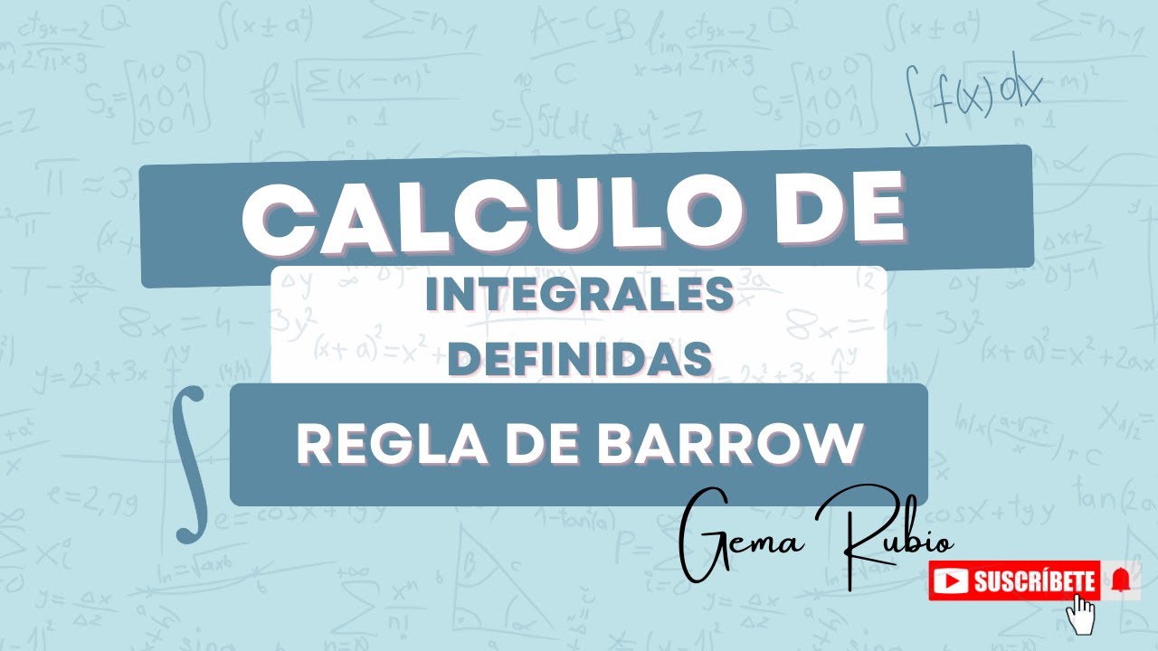CALCULO DE INTEGRALES DEFINIDAS