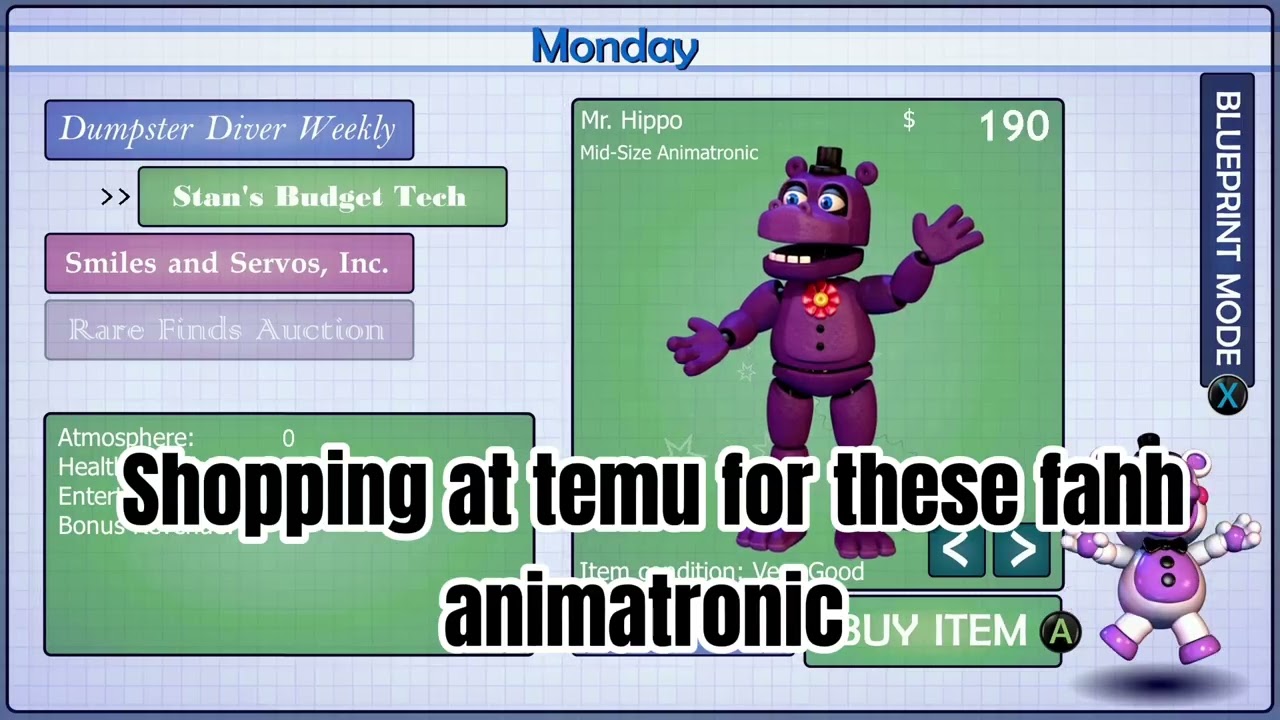 Fnaf 6 first time