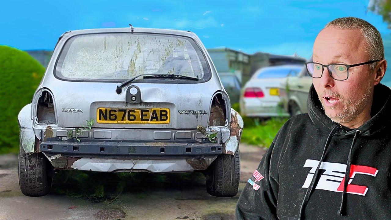 I BOUGHT A WRECKED V6 RWD CORSA TO REBUILD!