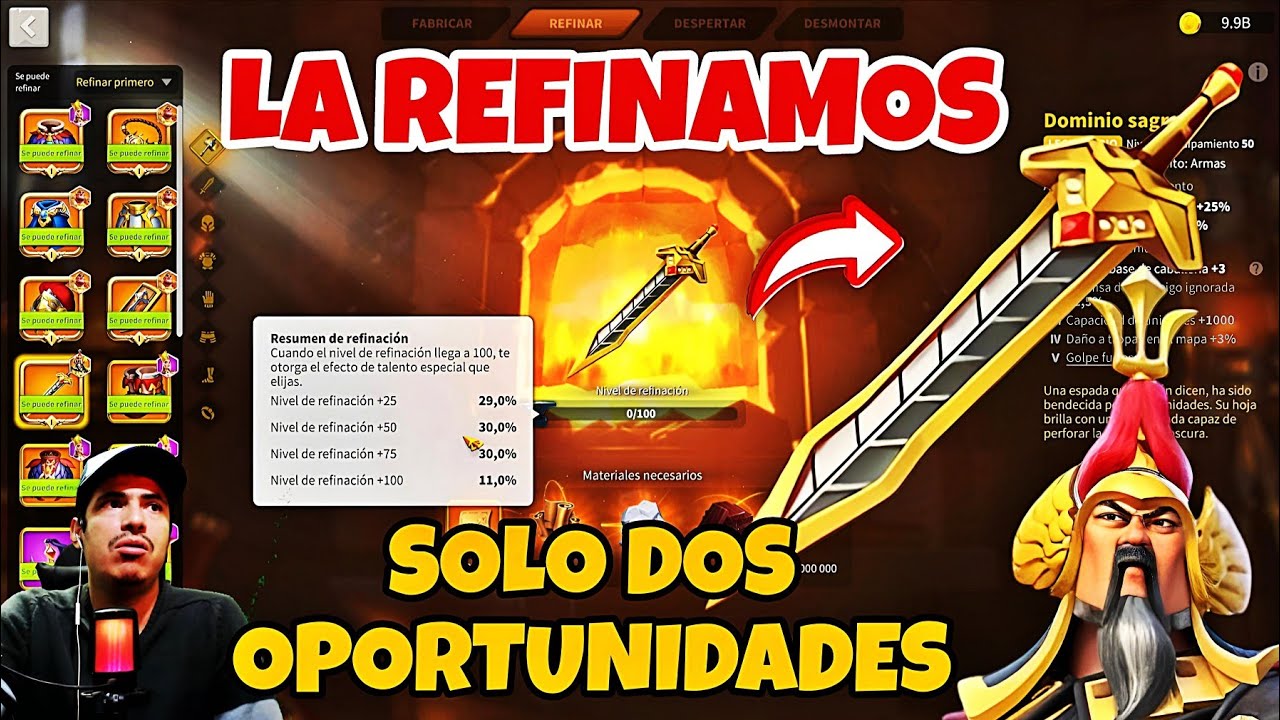 REFINAMOS Y PROBAMOS SUERTE SI NO, HASTA EL SIGUIENTE KVK - RISE OF KINGDOMS 