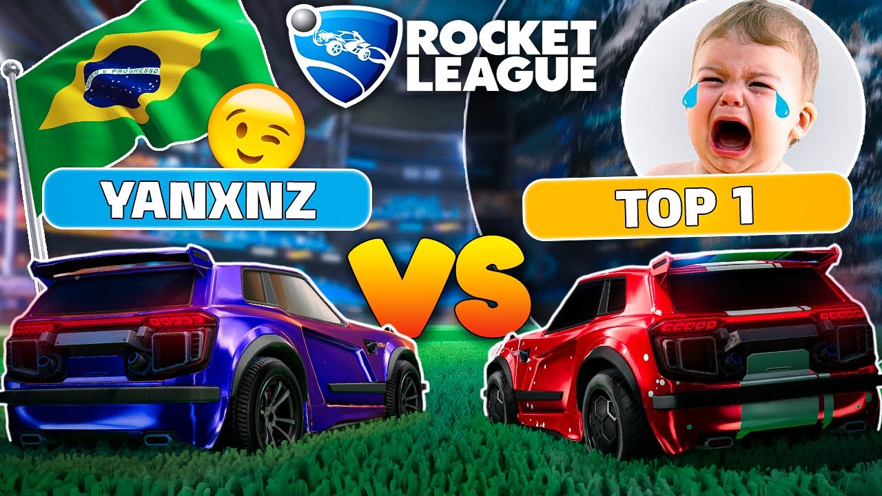 O DIA QUE O TOP 1 GLOBAL CHOROU PRO YANXNZ NO ROCKET LEAGUE...