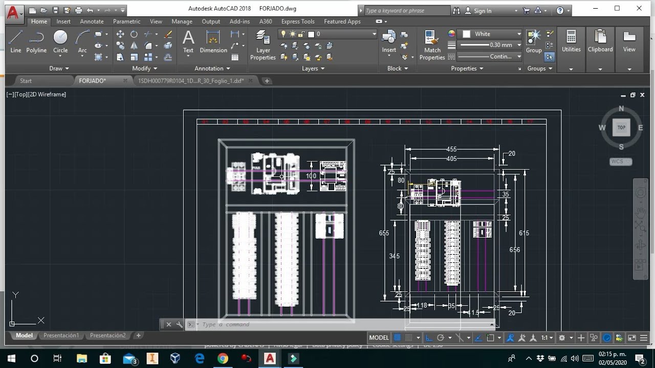 CURSO DE AUTOCAD BÁSICO, DISEÑO DE INGENIERÍA, GABINETE DE CONTROL Y CONEXIONES ELÉCTRICAS.