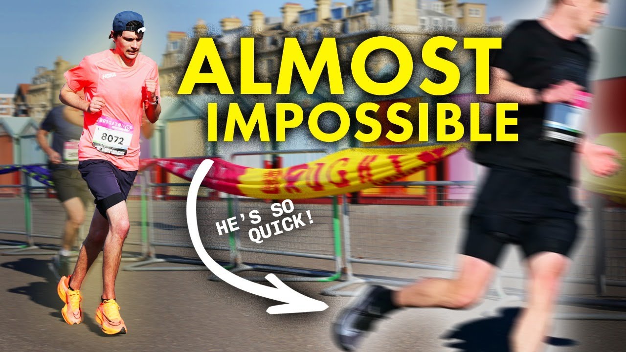I tried to stay with the Parkrun Leader...