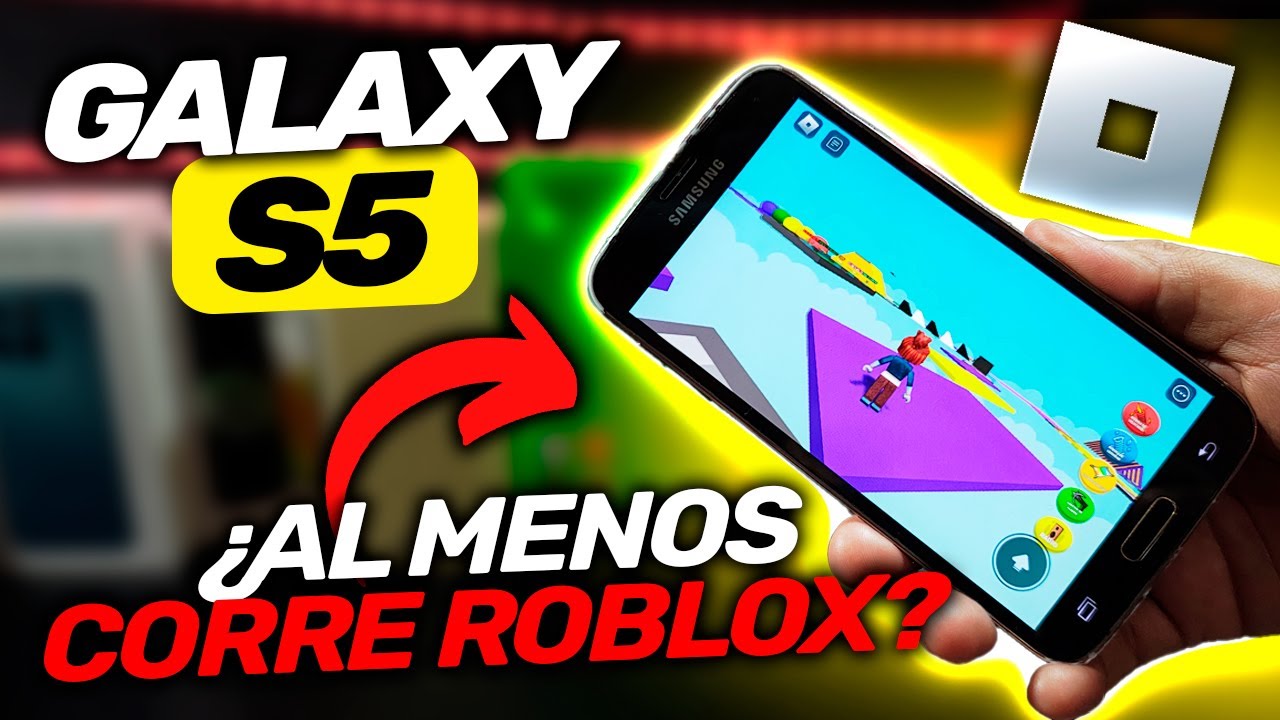 Samsung Galaxy S5 😱 GAMING TEST ❌ ROBLOX 4K ❌ 2024