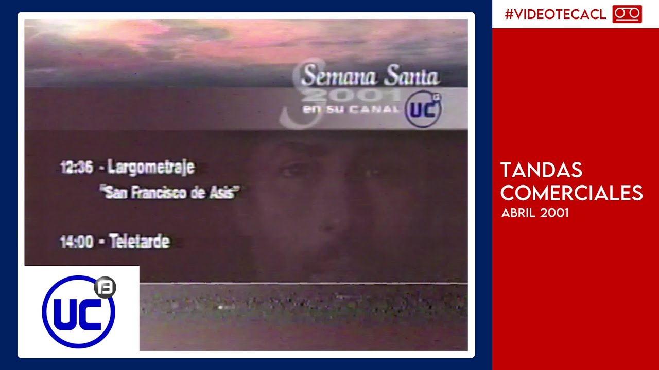 Tandas Comerciales Canal 13 (13 de Abril de 2001)