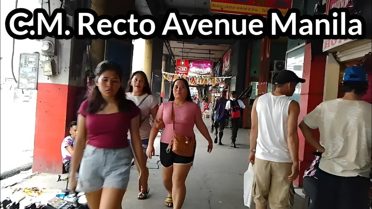 Strolling In C.M. Recto Avenue Manila City | Philippines