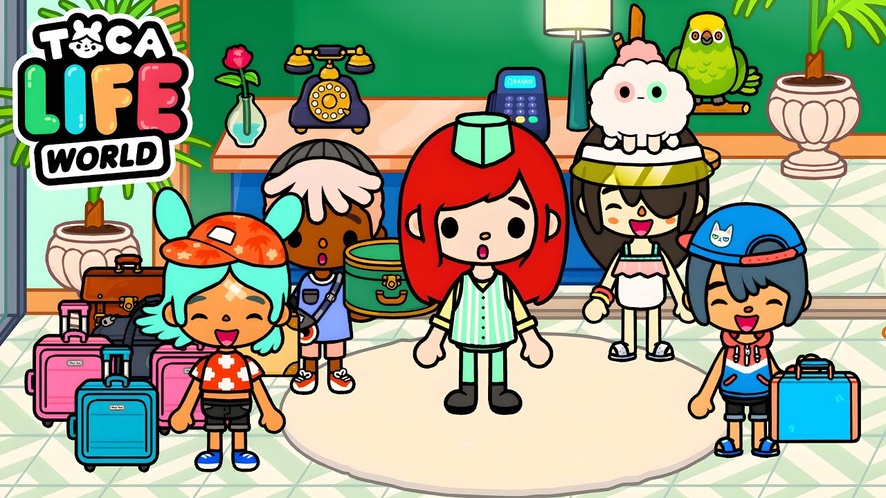Я ПРЕВРАЩАЮ СВОЙ ДОМ В ОТЕЛЬ! Toca Boca Life World