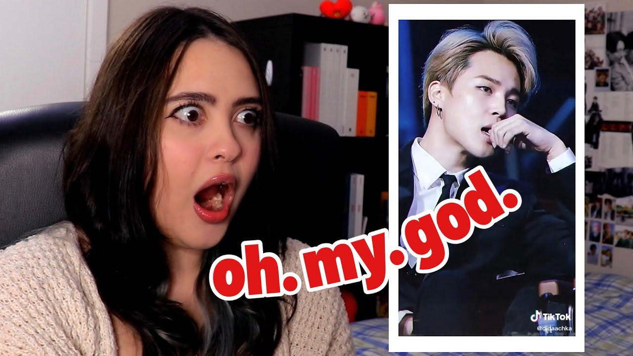 REACTING TO BTS TIKTOKS (happy 100 videos!!)