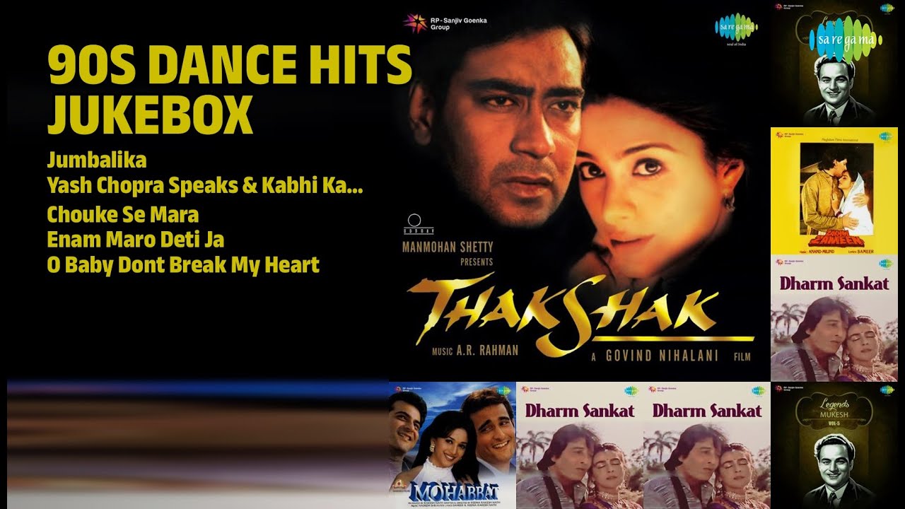 90s Dance Hits Jukebox | Jumbalika | Chouke Se Mara | Enam Maro Deti Ja | O Baby Dont Break My Heart