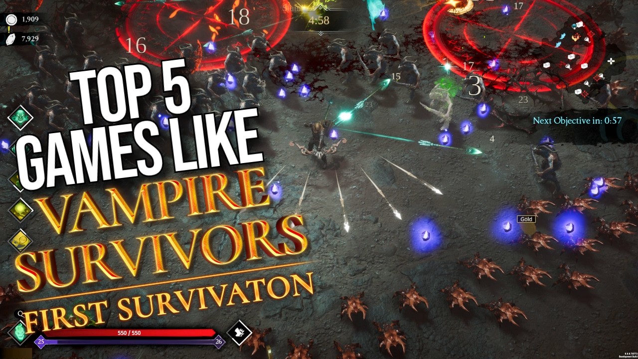 Love Vampire Survivors? Play These 5 Amazing Bullet-Heaven Games!