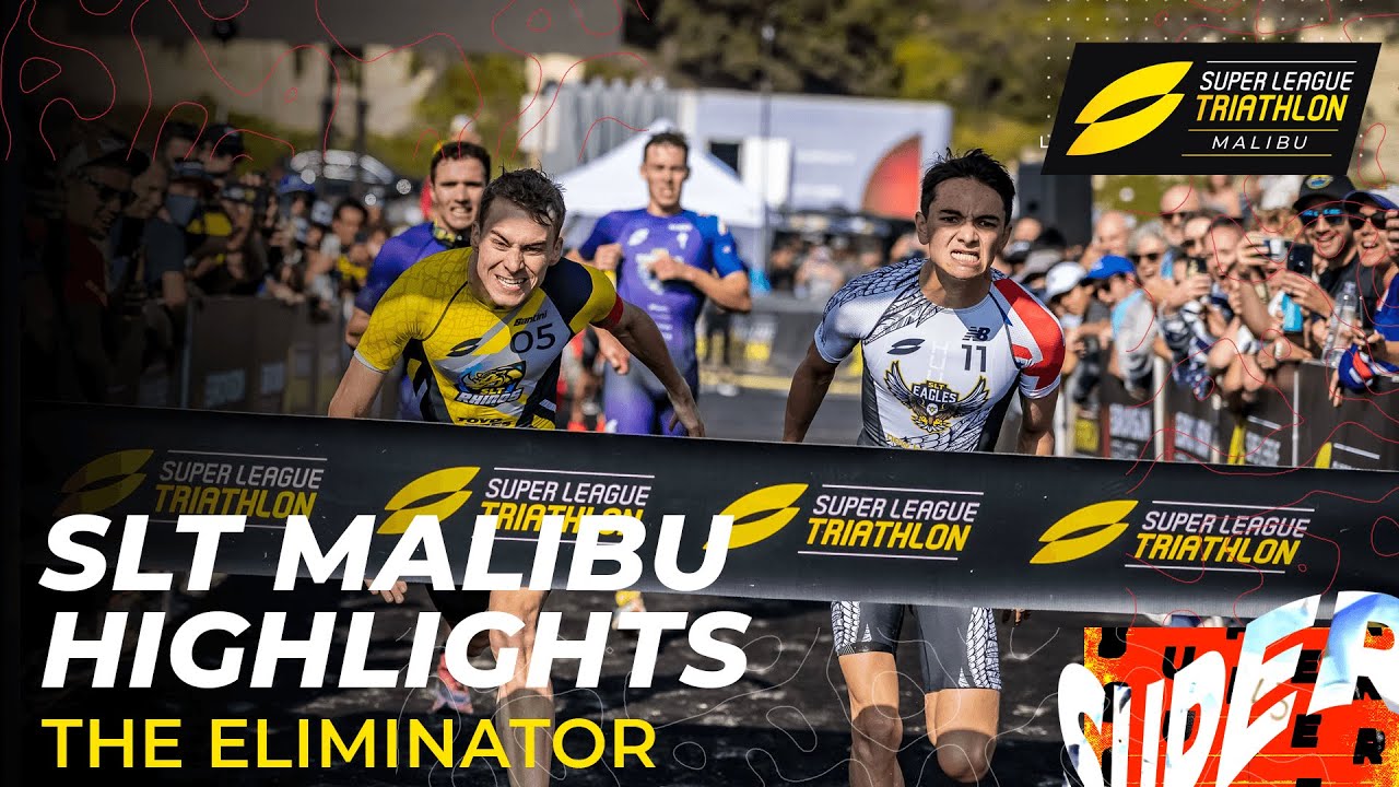 Лучшие моменты мужского чемпионата SLT Malibu | Финал серии чемпионата Суперлиги по триатлону