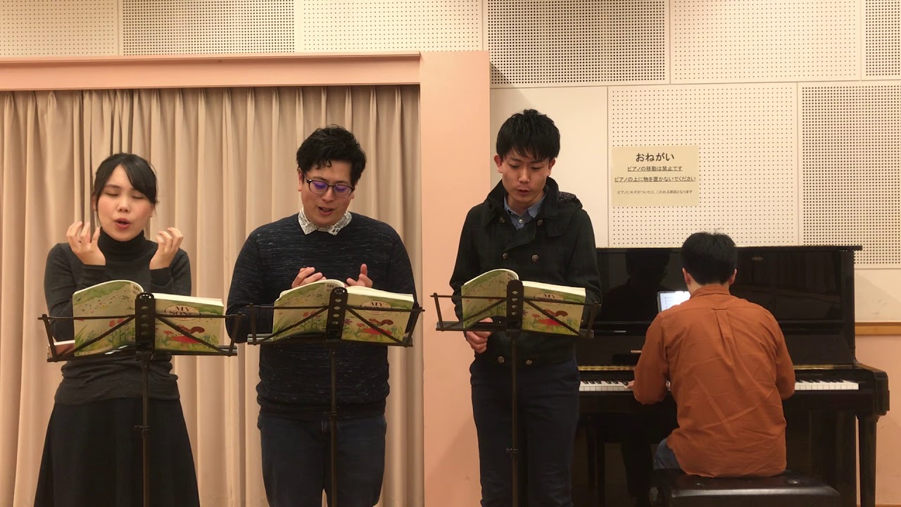 【クラス合唱】聞こえる／新実徳英