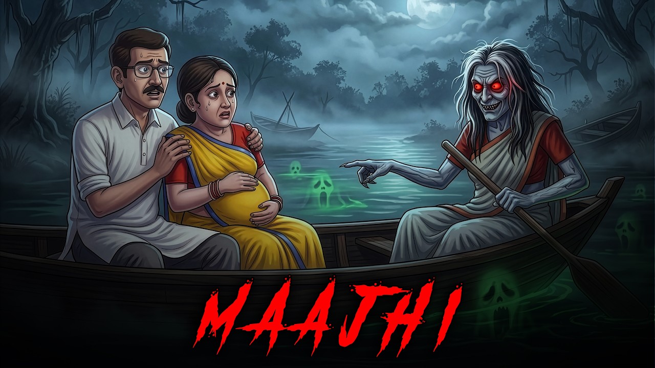 The Boatman Horror Story | Hindi Horror Stories | Skull Towns | Animated Stories