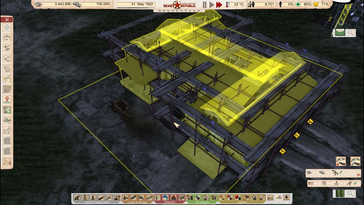 Sovietrepublic in lennin era game play part two