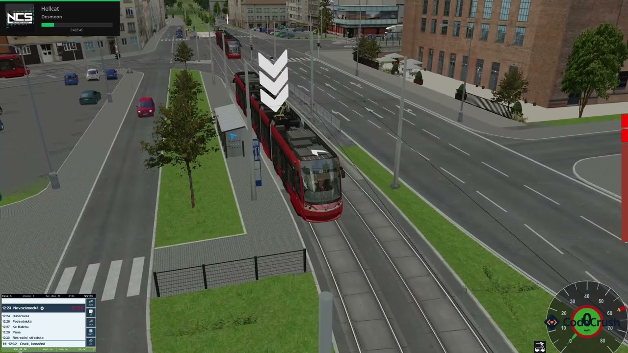 Simt Simulator lina 5 Novozámecká-Osek-Opletalova