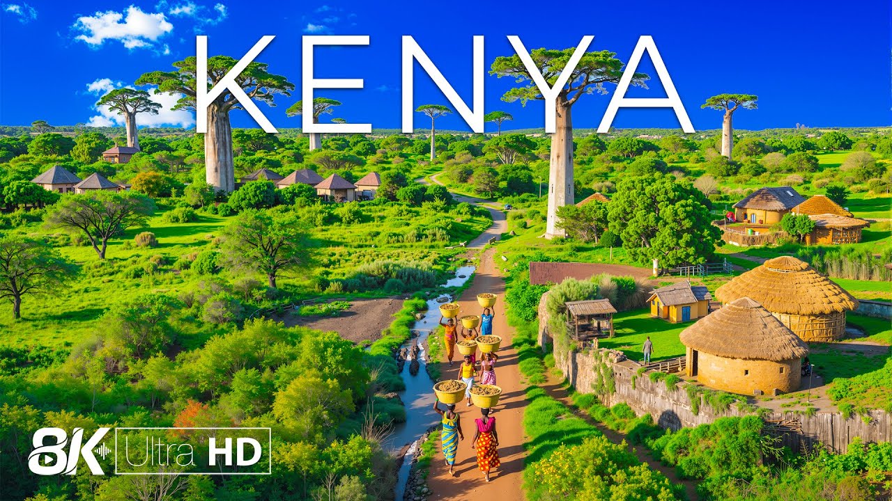 Kenya 8K | Wild Safari – Majestic Landscapes, Exotic Wildlife & Vibrant Culture