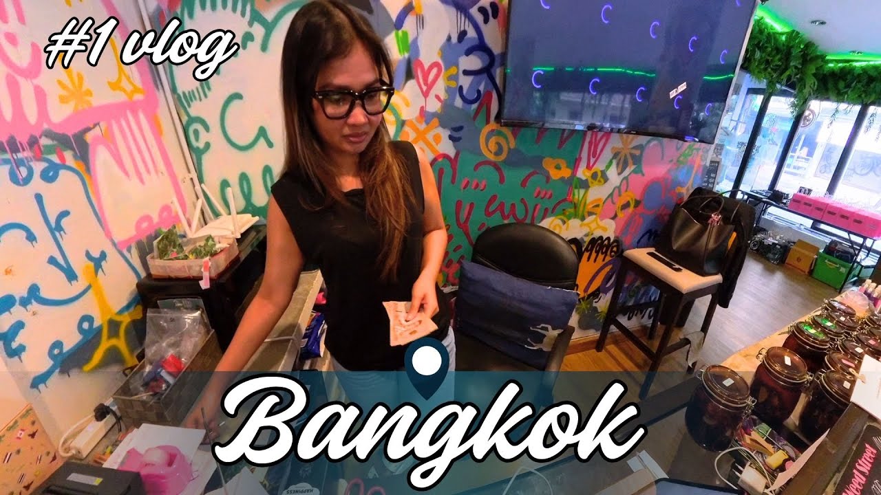 #1 Vlog BANGKOK - Hotel, Street Food, Kupuje Ziółko U Ślicznej Tajki 🏝️ Tajlandia