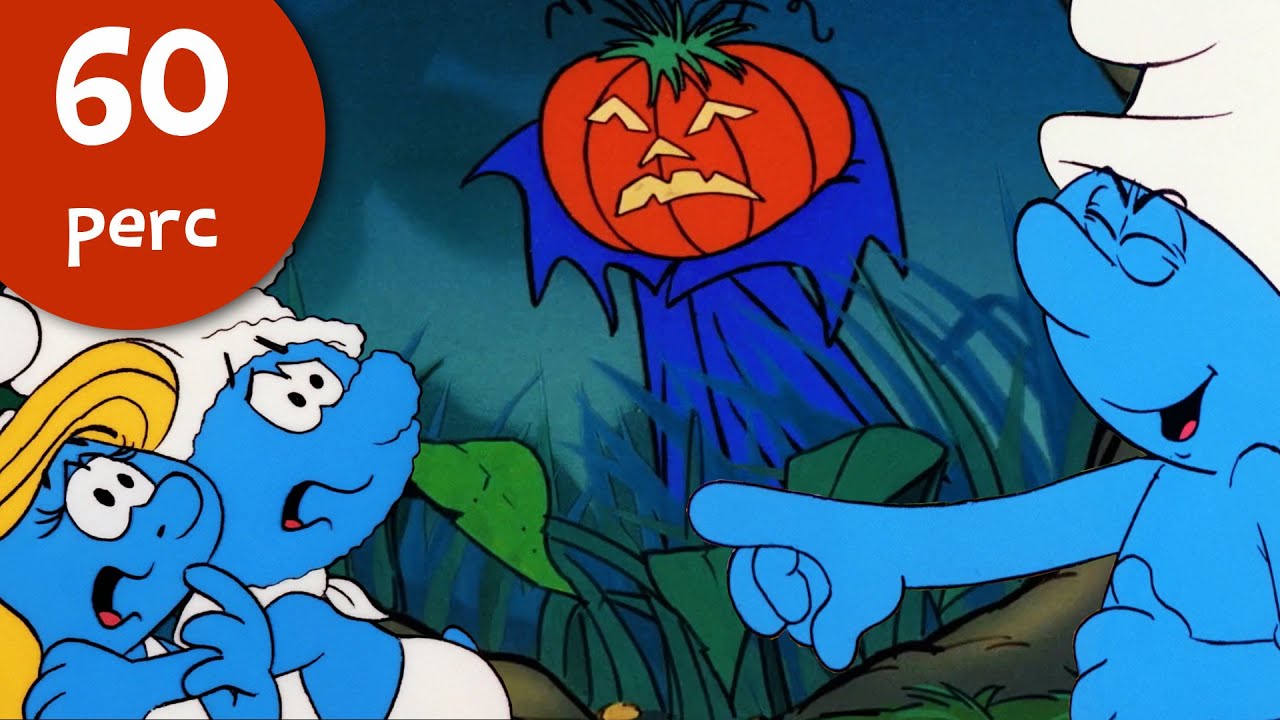 A legijesztőbb pillanatok 😱 • HALLOWEEN 🎃 • Rajzfilmek gyerekeknek • Hupikék Törpikék