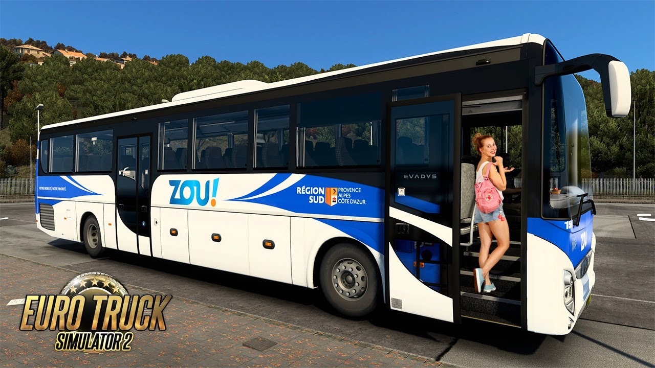 ETS2 Iveco Evadys + Passenger transportation mod