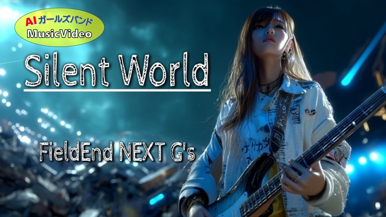 【AIガールズバンド】「Silent World」ーFieldEnd NEXT G's｜AI Music＆Video｜Suno作曲