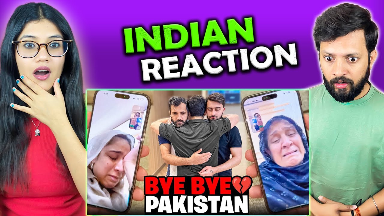 Indian Couple React Rajab Shifted From Pakistan ✈️ Maa G and Ghazal gone Emotional