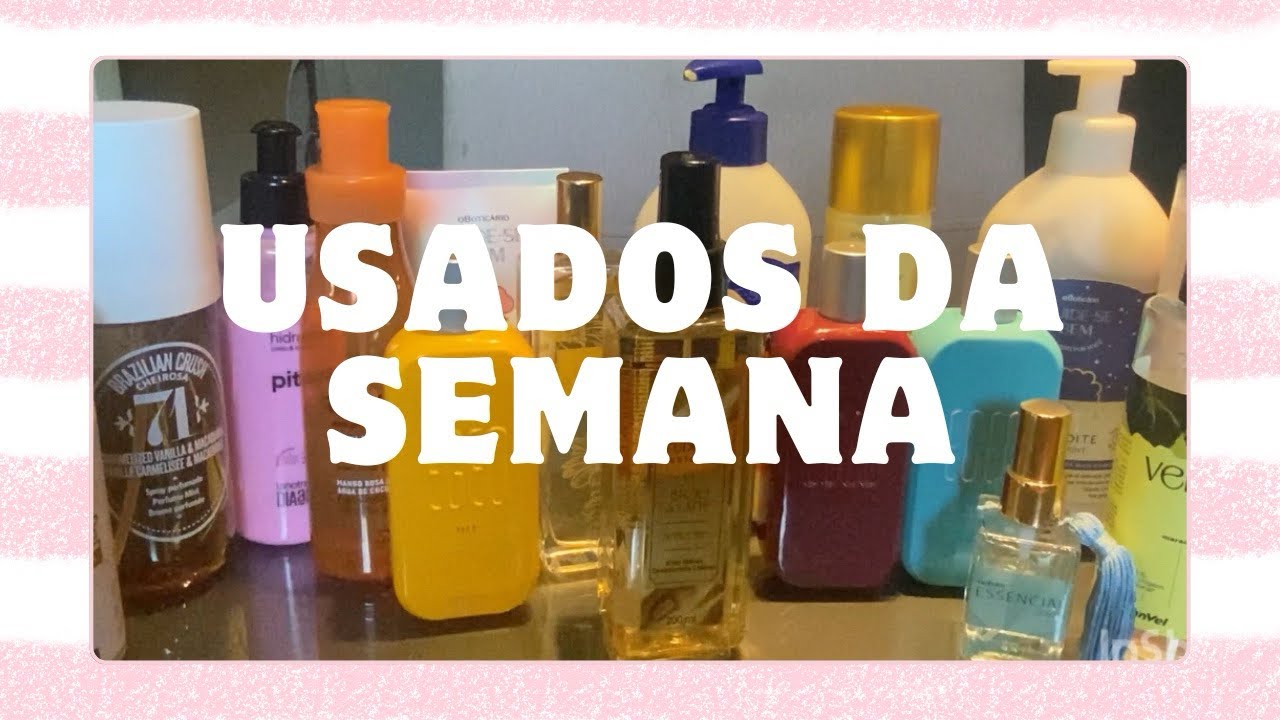 USADOS DA SEMANA 