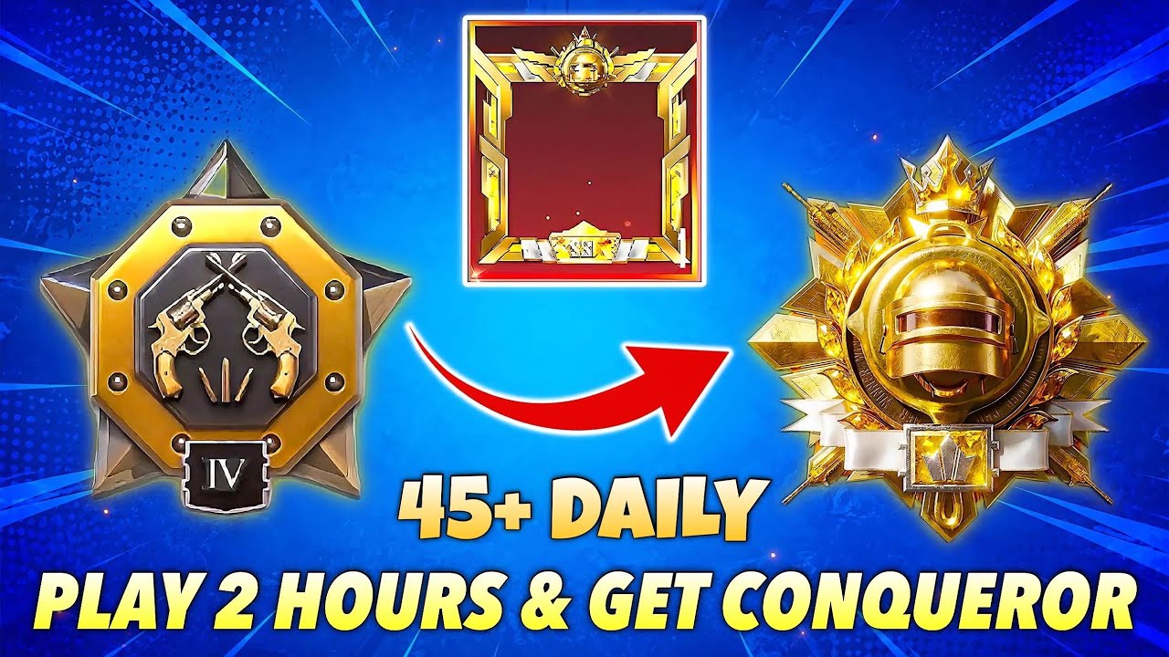🔥 Reach Conqueror in Just 2 Hours? 😱 | BGMI 4.6 Solo, Duo & Squad Rank Push 