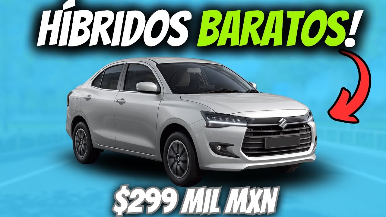 7 AUTOS HÍBRIDOS BARATOS que SÍ CONVIENEN en 2026