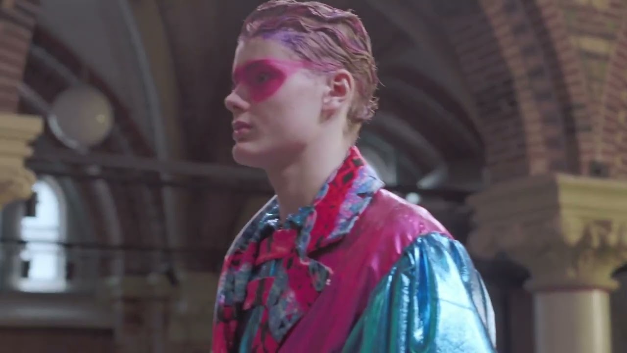 Sepehr Maghsoudi time show opening fashion week in amsterdam