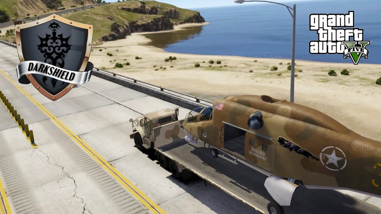 GTA 5 Roleplay - Darkshield - #25 - Military Convoy!