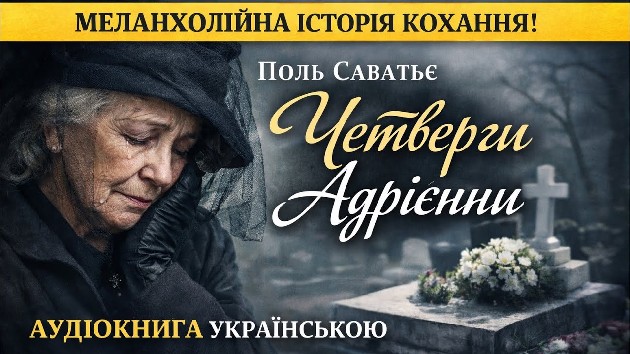 ПОЛЬ САВАТЬЄ - ЧЕТВЕРГИ АДРІЄННИ | Читає Ярослав Макєєв #аудіокнигиукраїнською