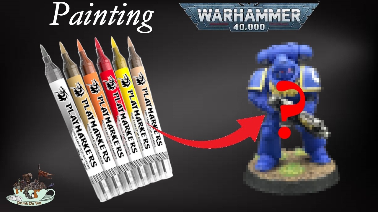 Can You Really Paint Warhammer With Markers?