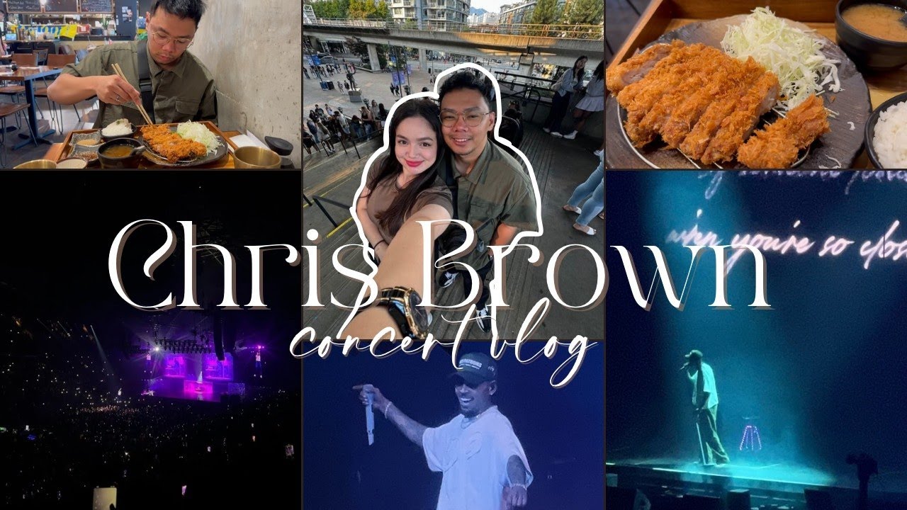 CHRIS BROWN CONCERT 11:11 TOUR VLOG | My First Concert Experience!