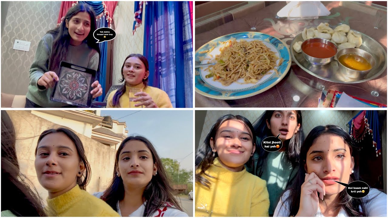 Teen tigaada kaam bigada😂❤️||finally sania k ghr aa hi gye hum😁#jammu #funny #friends #vlog #enjoy 