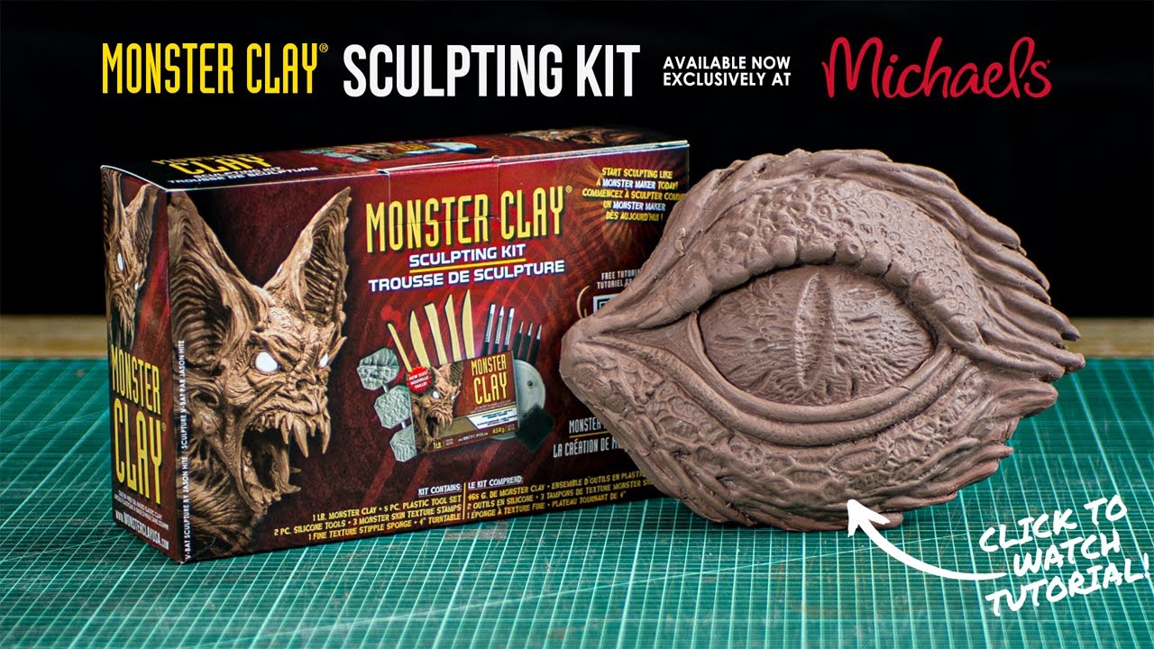 Sculpt Like a Pro! Get the Monster Clay Sculpting Kit at Michaels