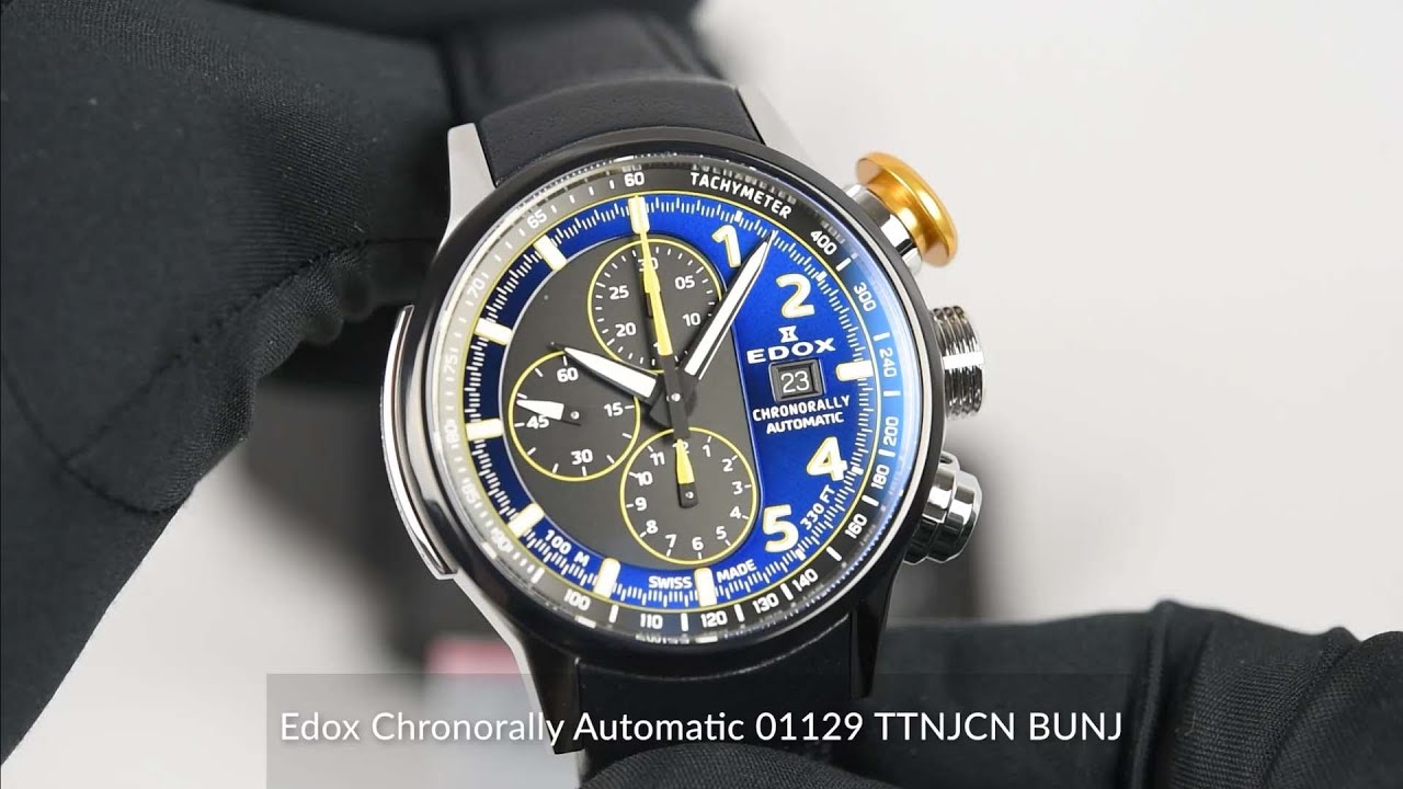 Edox Chronorally Automatic 01129 TTNJCN BUNJ