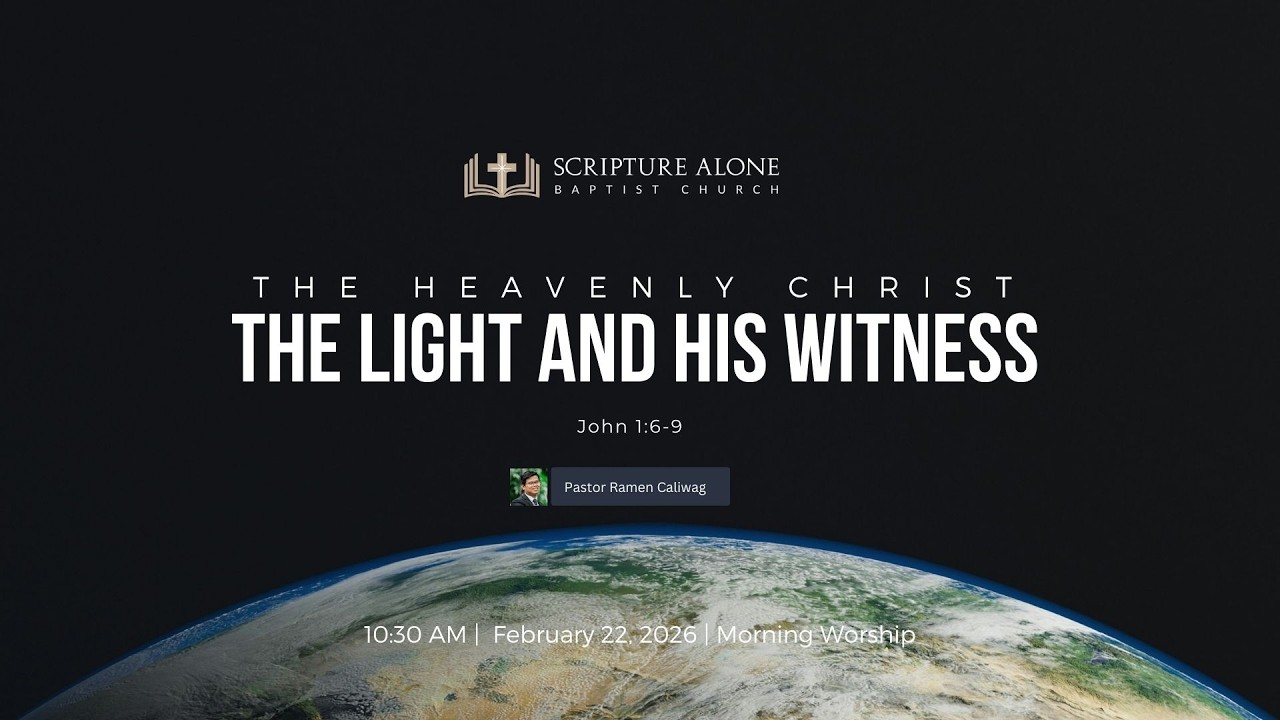 The Light and His Witness (John 1:6-9)