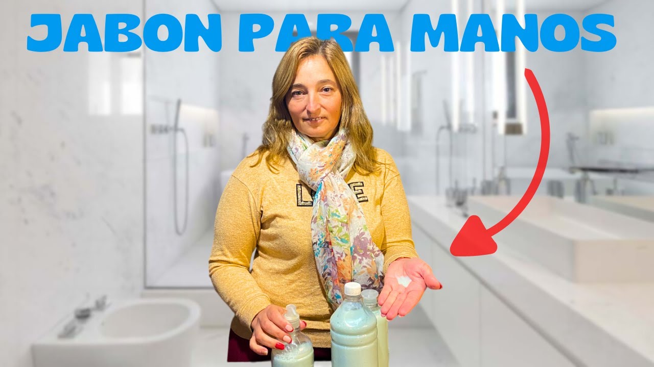🧼JABON liquido CASERO - Para Manos y Cuerpo 🖐