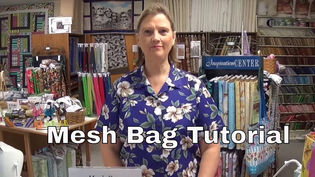 How to make a mesh bag.