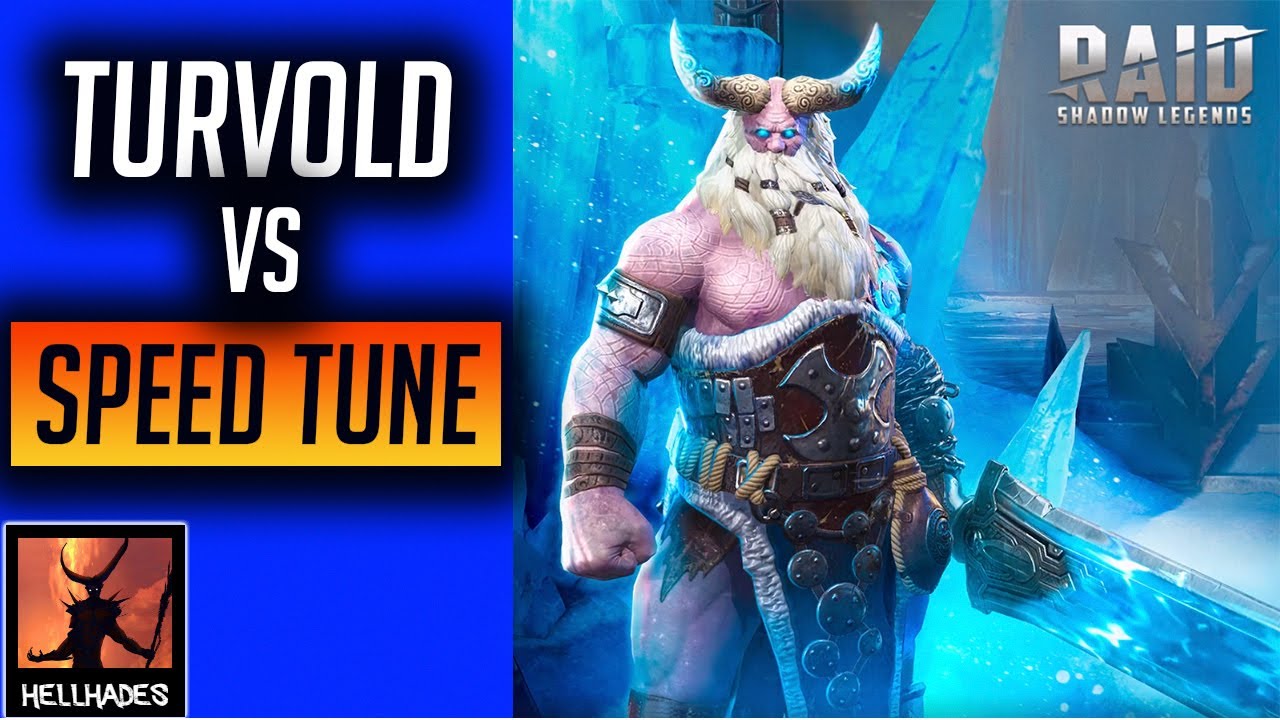 RAID: Shadow Legends | Turvold Smash Vs Speed Tuned team! This one was really tough!