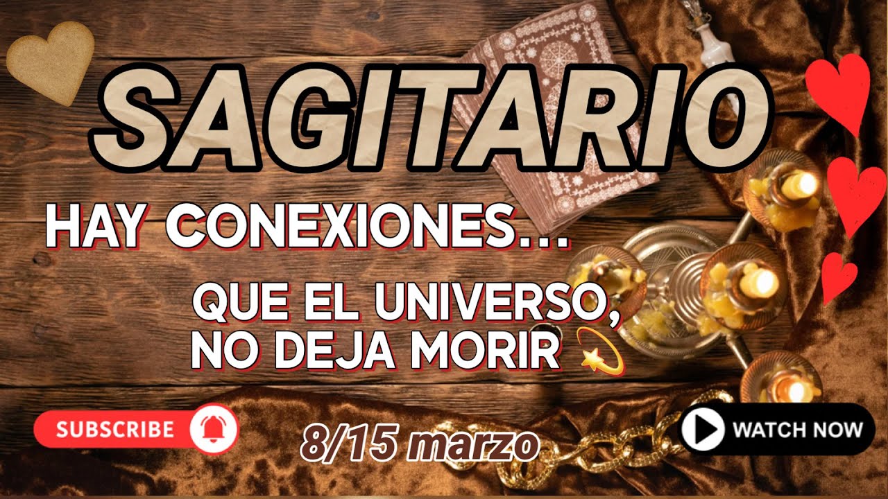 Sagitario ♐ Esta conexión está destinada… el universo trabaja en ella  💫💕🙏
